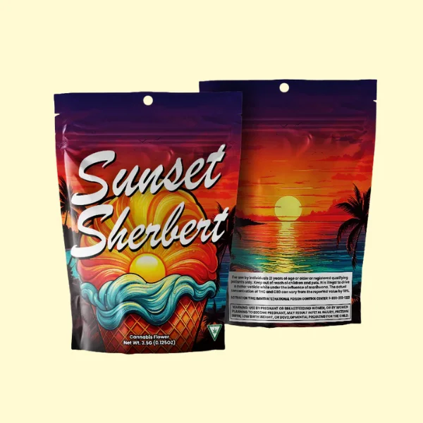 Custom Printed 6x9 x 3" Mylar Bags (Oz )